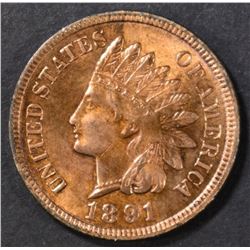 1891 INDIAN CENT  CH BU RD