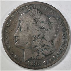 1885-CC MORGAN DOLLAR VG
