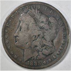 1885-CC MORGAN DOLLAR  VG