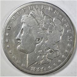 1889-CC MORGAN DOLLAR  VG