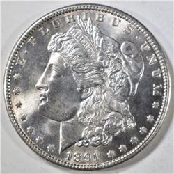 1891 MORGAN DOLLAR CH/GEM BU
