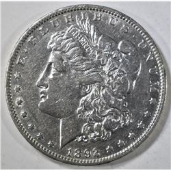 1892-O MORGAN DOLLAR AU