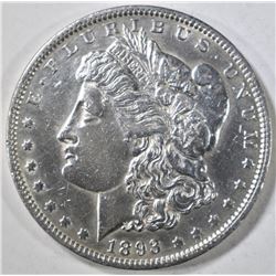 1893 MORGAN DOLLAR  AU