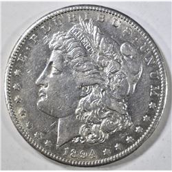 1894-S MORGAN DOLLAR AU