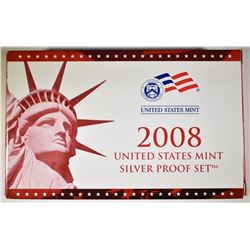 2008 U.S. SILVER PROOF SET IN ORIG PACKAGING