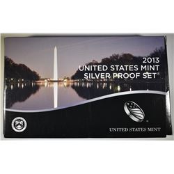 2013 U.S. SILVER PROOF SET IN ORIG PACKAGING