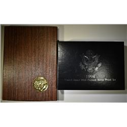 1972 SILVER IKE DOLLAR, 94 PREMIER SILVER Prf. SET