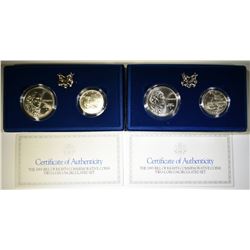 2-1993 UNC 2-COIN BILL OF RIGHTS SETS