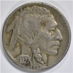 1927-D BUFFALO NICKEL VF/XF
