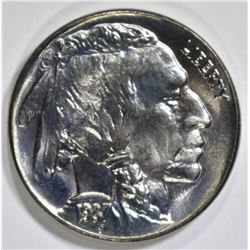 1937 BUFFALO NICKEL GEM BU