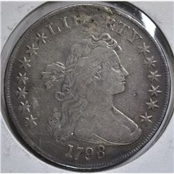 1798 BUST DOLLAR  VG