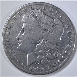 1889-CC MORGAN DOLLAR  VG