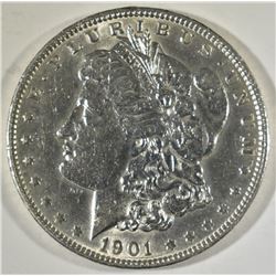 1901 MORGAN DOLLAR   AU/BU