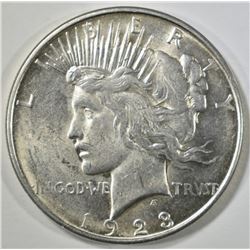 1923-D PEACE DOLLAR CH BU