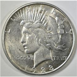 1923-D PEACE DOLLAR  CH BU