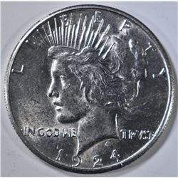 1924-S PEACE DOLLAR BU