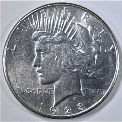 1928-S PEACE DOLLAR, BU