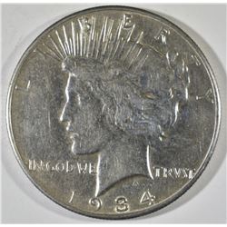 1934-S PEACE DOLLAR  XF/AU