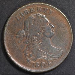 1804 HALF CENT  CH AU