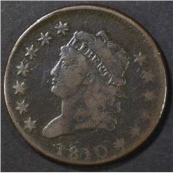 1810 LARGE CENT  FINE