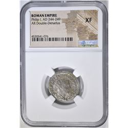 AD 244-249 PHILIP I NGC XF