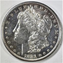 1881-S MORGAN DOLLAR, BU DMPL