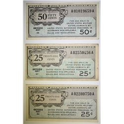 3 SERIES 461 MILITARY PAYMENT CERTIFICATES