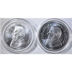 2-2019 ONE OUNCE SILVER KRURERRANDS