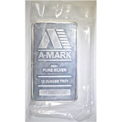 TEN OUNCE .999 SILVER BAR