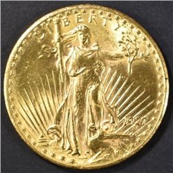 1927 $20 SAINT GAUDENS GOLD, AU