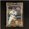 Image 2 : TOPPS MMXX PROJECT 2020 ORIGINAL CARD NOLAN RYAN (1969 TOPPS TRADED BASEBALL #533))