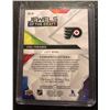 Image 2 : 2019-20 Black Diamond Joel Farabee Rookie Auto Patch SP 64/99
