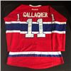 Image 1 : BRENDAN GALLAGHER SIGNED MONTREAL CANADIENS RBK JERSEY