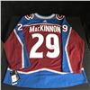 Image 1 : NATHAN MacKINNON SIGNED COLORADO AVALANCHE ADIDAS PRO JERSEY (FRAMEWORTH COA)