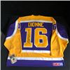 Image 1 : MARCEL DIONNE SIGNED VINTAGE LA KING JERSEY