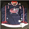 Image 3 : DERICK BRASSARD SIGNED COLUMBUS BLUE JACKETS PRO JERSEY (FRAMEWORTH COA)