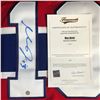 Image 2 : MAX DOMI SIGNED CANADIENS ADIDAS JERSEY (FRAMEWORTH COA)