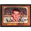 Image 1 : 1966-67 TOPPS #35 BOBBY Rookie Card AUTOGRAPHED (AUTHENTIC AUTO)