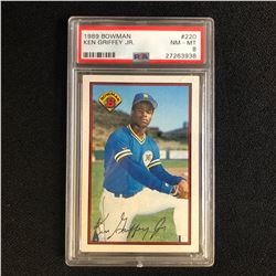 1989 BOWMAN #220 KEN GRIFFEY JR. (NM-MT 8)