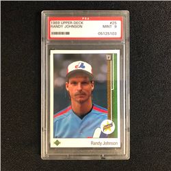 1989 UPPER DECK #25 RANDY JOHNSON (MINT 9)