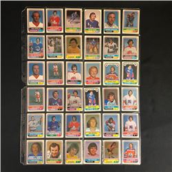 1975-76 WHA HOCKEY CARD LOT