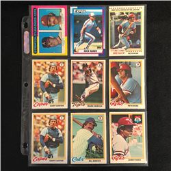 1970s BASEBALL CARD LOT