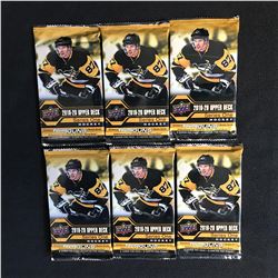 2019-20 UPPER DECK SERIES ONE HOCKEY CARD PACKS LOT