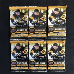 2019-20 UPPER DECK SERIES ONE HOCKEY CARD PACKS LOT