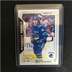 2018/19 O-Pee-Chee Marquee Rookie Elias Pettersson #611