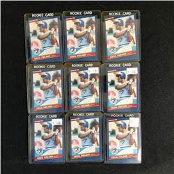 CECIL FIELDER BASEBALL ROOKIE CARD