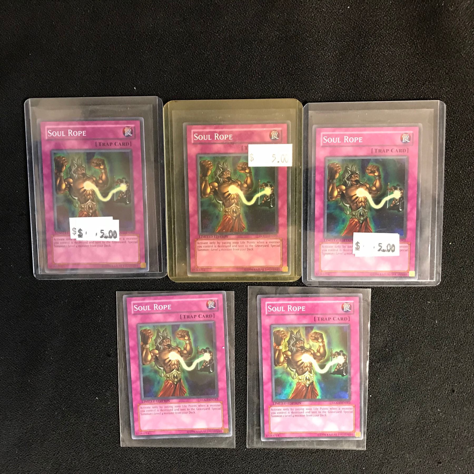 Yu-Gi-Oh Card Lot - SOUL ROPE