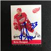 Image 1 : KRIS DRAPER SIGNED UPPER DECK VINTAGE HOCKEY CARD