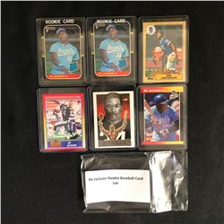 BO JACKSON BASEBALL ROOKIE CARD LOT