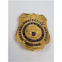 Ronald Reagan Inauguration Police Badge